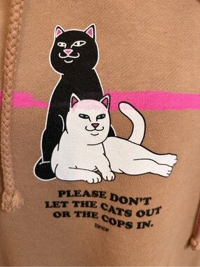 Keep the cats in.
